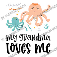 Octopus Grandma Loves Me 3/4 Sleeve Shirt | Artistshot