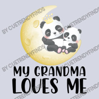 Panda Moon  Grandma Loves Me Fleece Short | Artistshot