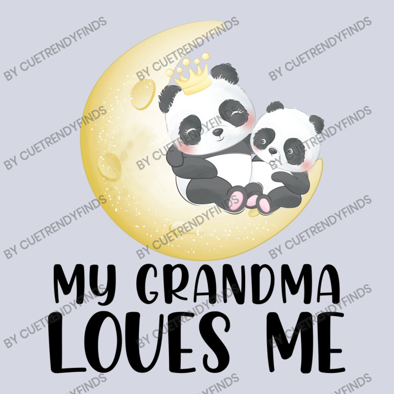 Panda Moon  Grandma Loves Me Fleece Short by CueTrendyFinds | Artistshot