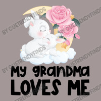 Rabbit Bunnies Pink Roses Grandma Loves Me Vintage Short | Artistshot