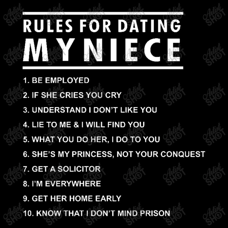 Rules For Dating My Niece Unisex Jogger by sayuti | Artistshot