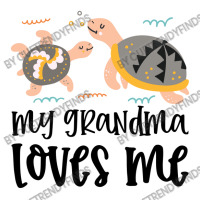 Turtles Grandma Loves Me Crewneck Sweatshirt | Artistshot