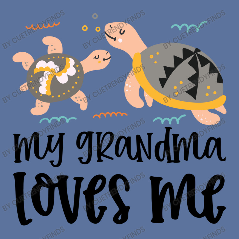 Turtles Grandma Loves Me Lightweight Hoodie by CueTrendyFinds | Artistshot