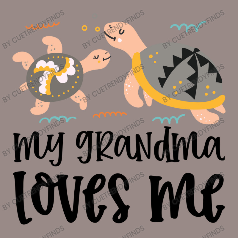 Turtles Grandma Loves Me Vintage T-Shirt by CueTrendyFinds | Artistshot