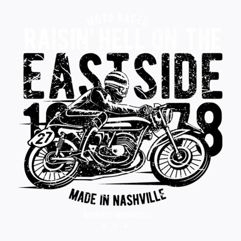 Motorcycles Nashville Raise Hell Cafe Racer  1 T-shirt | Artistshot