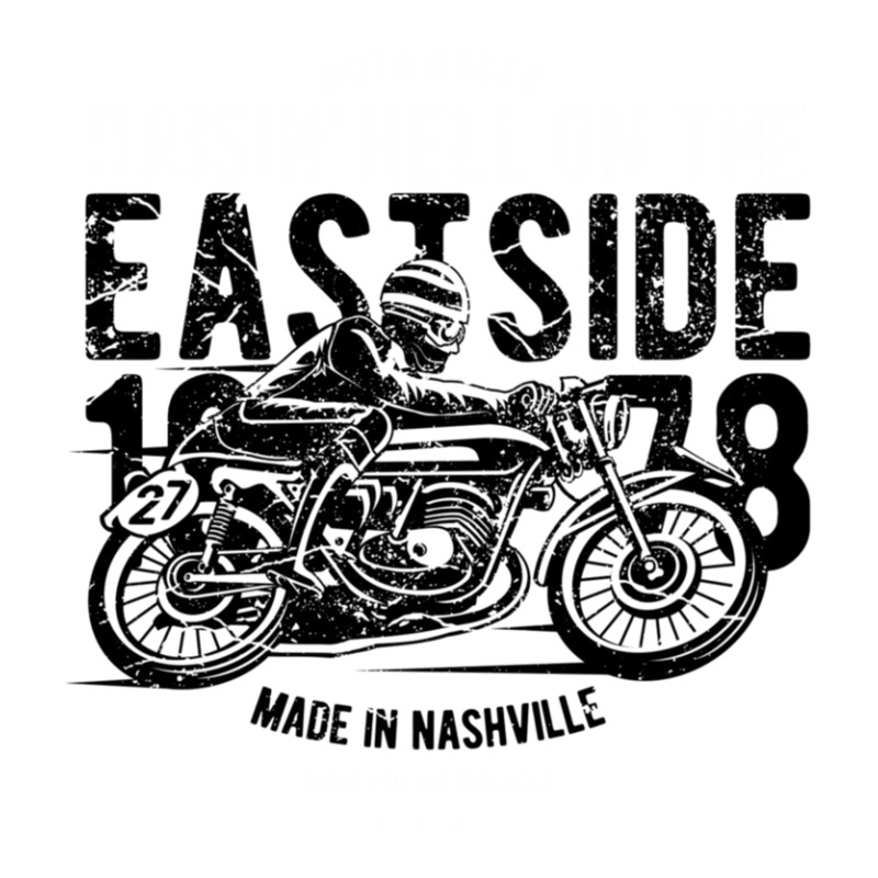 Motorcycles Nashville Raise Hell Cafe Racer  1 Zipper Hoodie | Artistshot