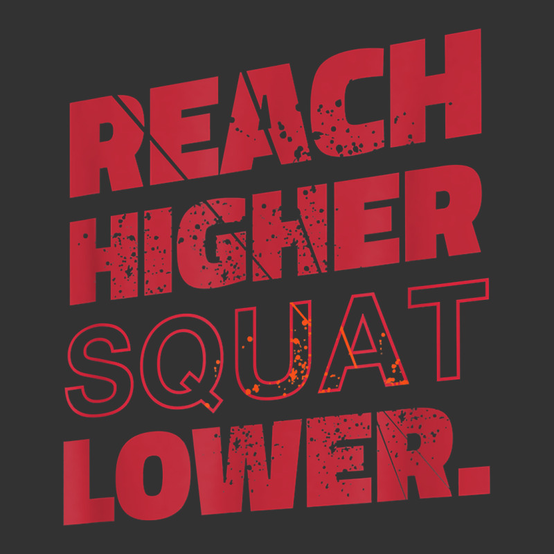 Reach High Squats Low Workout Fitness Graphics T Shirt Baby Bodysuit by anselmpru9bt | Artistshot