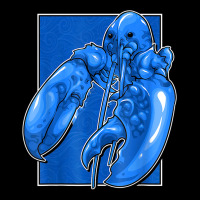 Funny Jumpscare Lobster Meme Blue Crustacean T Shirt V-neck Tee | Artistshot