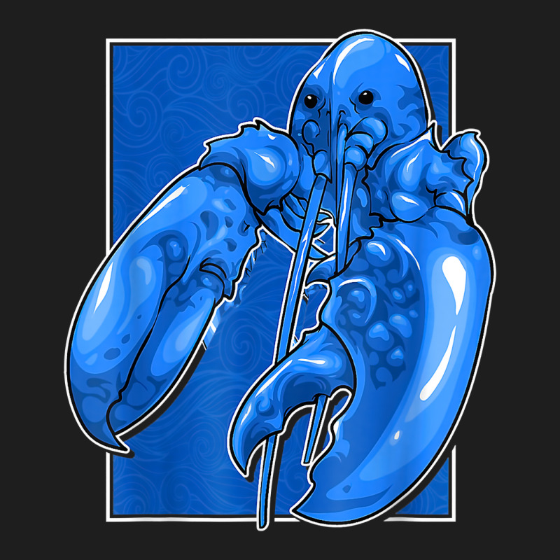 Funny Jumpscare Lobster Meme Blue Crustacean T Shirt Classic T-shirt | Artistshot