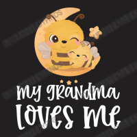 Bees Moon Grandma Loves Me T-shirt | Artistshot