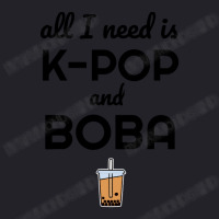 All I Need Is K Pop And Boba Bubble Tea Funny Unisex Sherpa-lined Denim Jacket | Artistshot