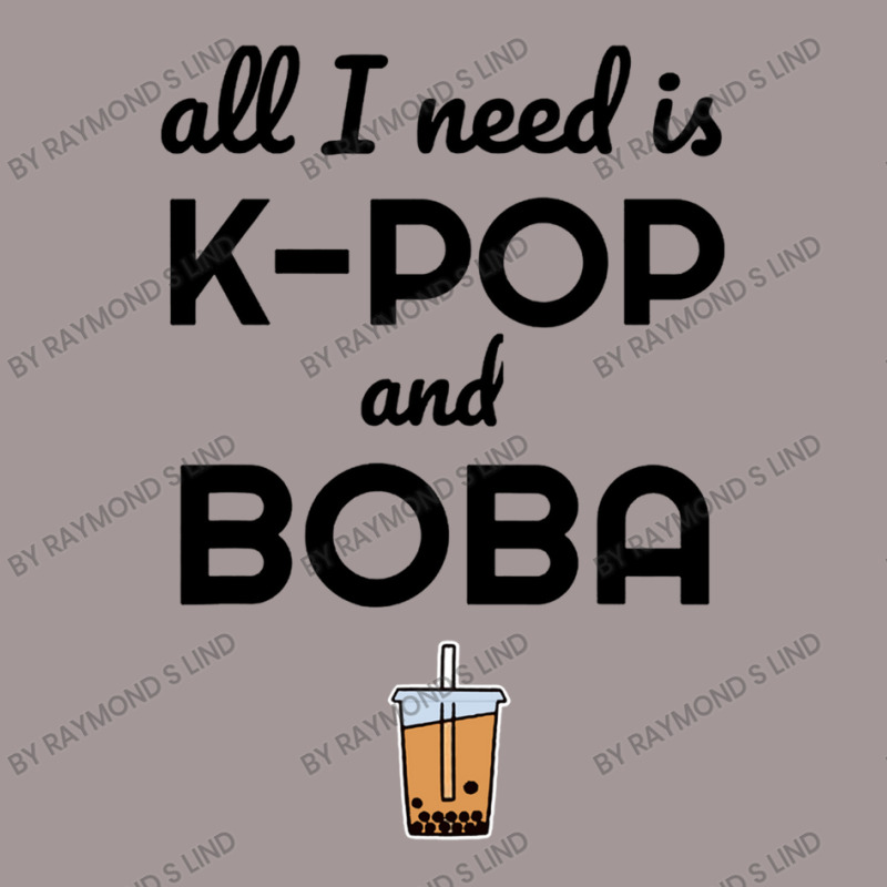 All I Need Is K Pop And Boba Bubble Tea Funny Vintage Short | Artistshot