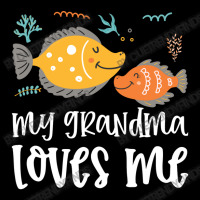 Ffish Grandma Loves Me Zipper Hoodie | Artistshot