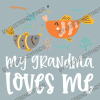 Fish Grandma Loves Me Unisex Sherpa-lined Denim Jacket | Artistshot