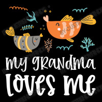 Fish Grandma Loves Me Zipper Hoodie | Artistshot