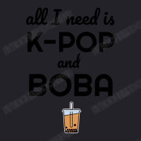 All I Need Is K Pop And Boba Bubble Tea Funny Unisex Sherpa-lined Denim Jacket | Artistshot