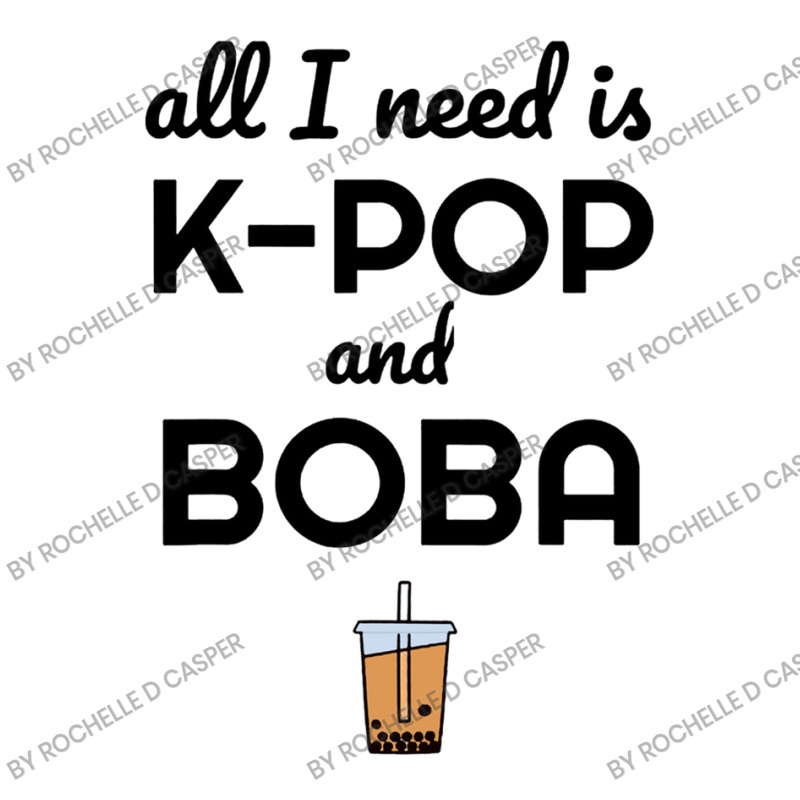 All I Need Is K Pop And Boba Bubble Tea Funny Sticker | Artistshot