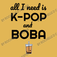 All I Need Is K Pop And Boba Bubble Tea Funny Vintage Hoodie And Short Set | Artistshot