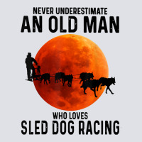 An Old Man Who Loves Sled Dog Racing Bucket Hat | Artistshot