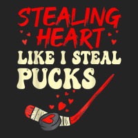 Stealing Heart Like I Steal Pucks Shirt Valentines Day Hocky T Shirt 3/4 Sleeve Shirt | Artistshot