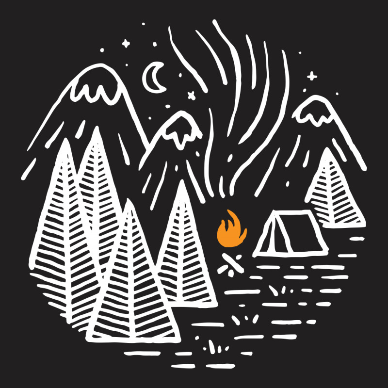 Camping And Bonfire T-Shirt by Quilimo | Artistshot