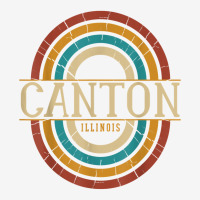 Vintage Retro Canton Illinois Il Women Men Souvenirs T Shirt Adjustable Cap | Artistshot