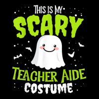 Funny Halloween This Is My Scary Teacher Aide Custome Women's V-neck T-shirt | Artistshot