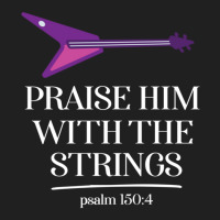 Praise Him With The Strings  Christian Gift Ladies Polo Shirt | Artistshot