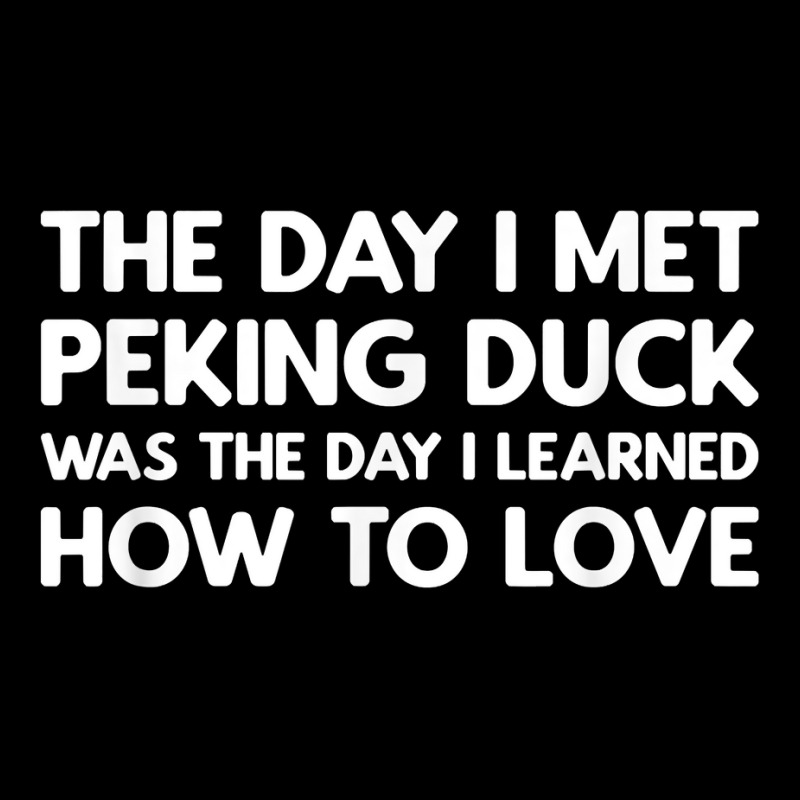 The Day I Met Peking Duck   Peking Duck T Shirt Graphic Youth T-shirt by shmonotpv4s | Artistshot