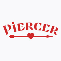 Piercer Arrow Heart Professional Piercing Shop Red Valentine T-shirt | Artistshot