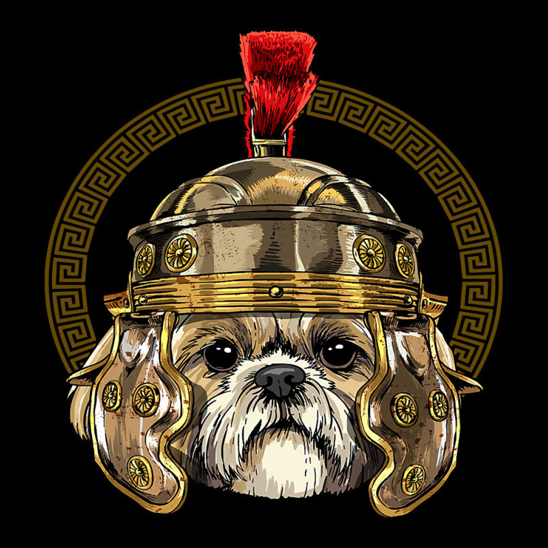 Shih Tzu In Roman Helmet Centurion Legionnaire Dog Lover 224 Adjustable Cap by SCOTTALLENZ | Artistshot