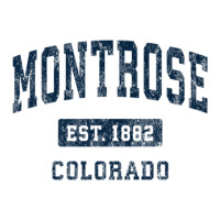 Montrose Colorado Co Vintage Athletic Sports Design Youth Zipper Hoodie | Artistshot