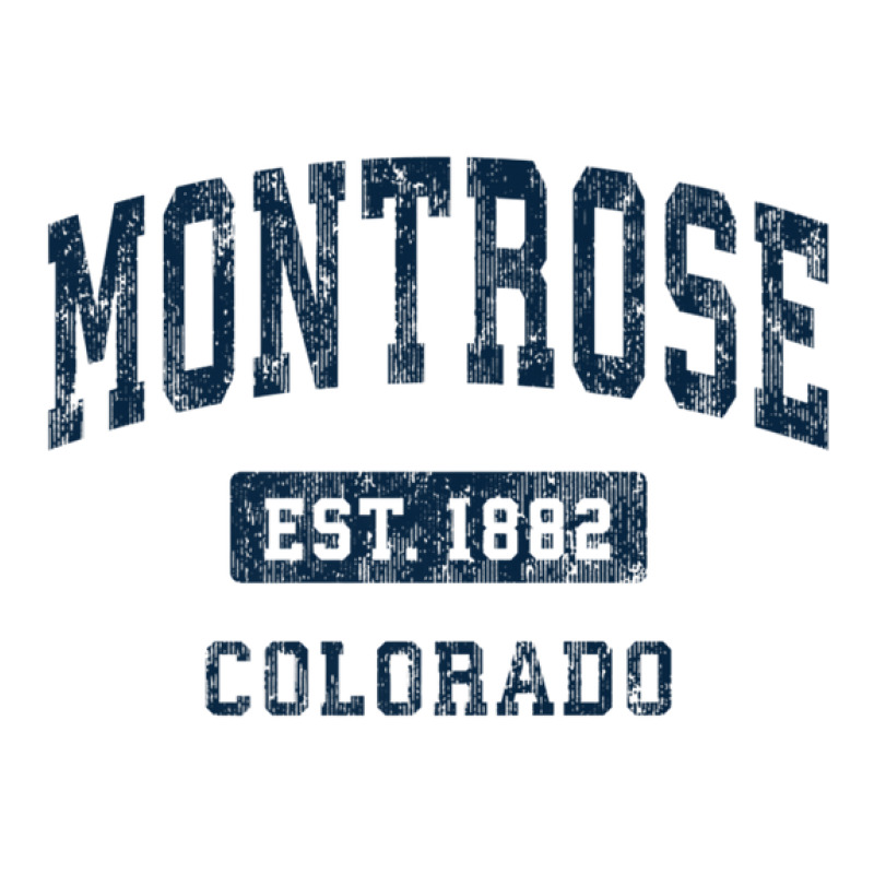 Montrose Colorado Co Vintage Athletic Sports Design Youth Zipper Hoodie by kajmakgezimiy | Artistshot