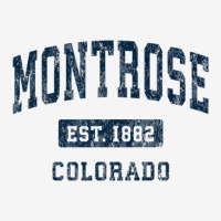 Montrose Colorado Co Vintage Athletic Sports Design Baby Bibs | Artistshot