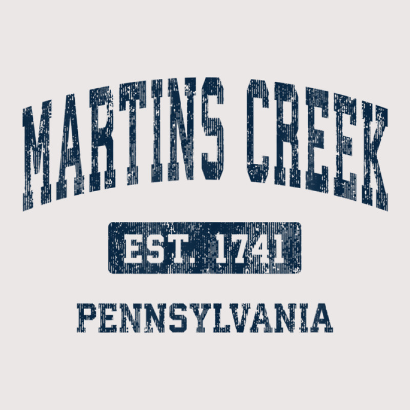 Martins Creek Pennsylvania Pa Vintage Athletic Sports Design Pocket T-shirt | Artistshot