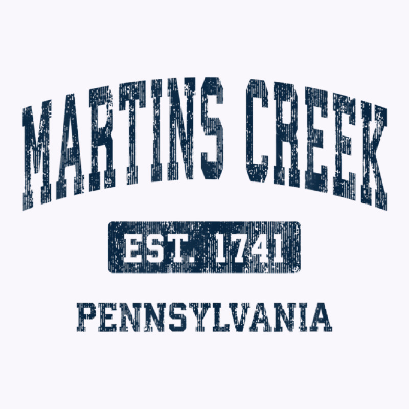 Martins Creek Pennsylvania Pa Vintage Athletic Sports Design Tank Top | Artistshot