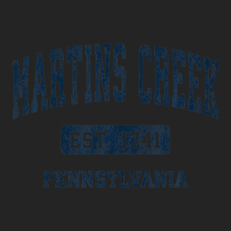 Martins Creek Pennsylvania Pa Vintage Athletic Sports Design 3/4 Sleeve Shirt | Artistshot