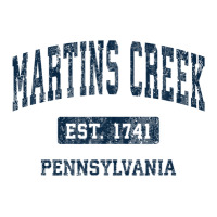 Martins Creek Pennsylvania Pa Vintage Athletic Sports Design Unisex Hoodie | Artistshot