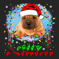 Merry Christmas Hands Sign Language Santa Shar Pei Lover154 Unisex Hoodie | Artistshot