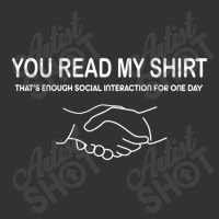 You Read My Shirt Cool Saying Vintage Hoodie And Short Set | Artistshot