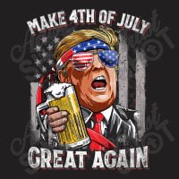 Make 4th Of July Great Again Trump Beer Shirts T-shirt | Artistshot