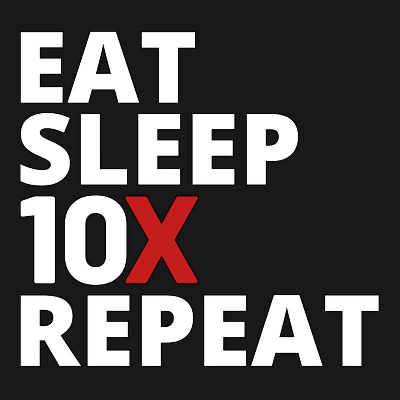 Eat Sleep 10x Repeat (1) Flannel Shirt | Artistshot