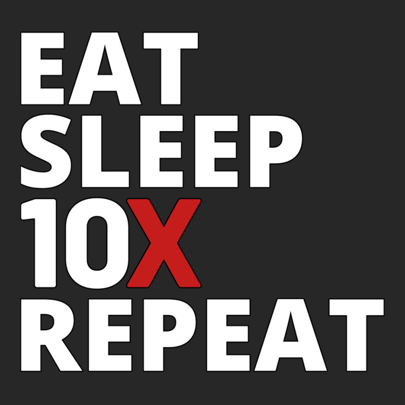 Eat Sleep 10x Repeat (1) Men's T-shirt Pajama Set | Artistshot