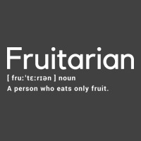 Fruitarian Definition Shirt Fruitarianism Cookbook Gift Vintage T-shirt | Artistshot