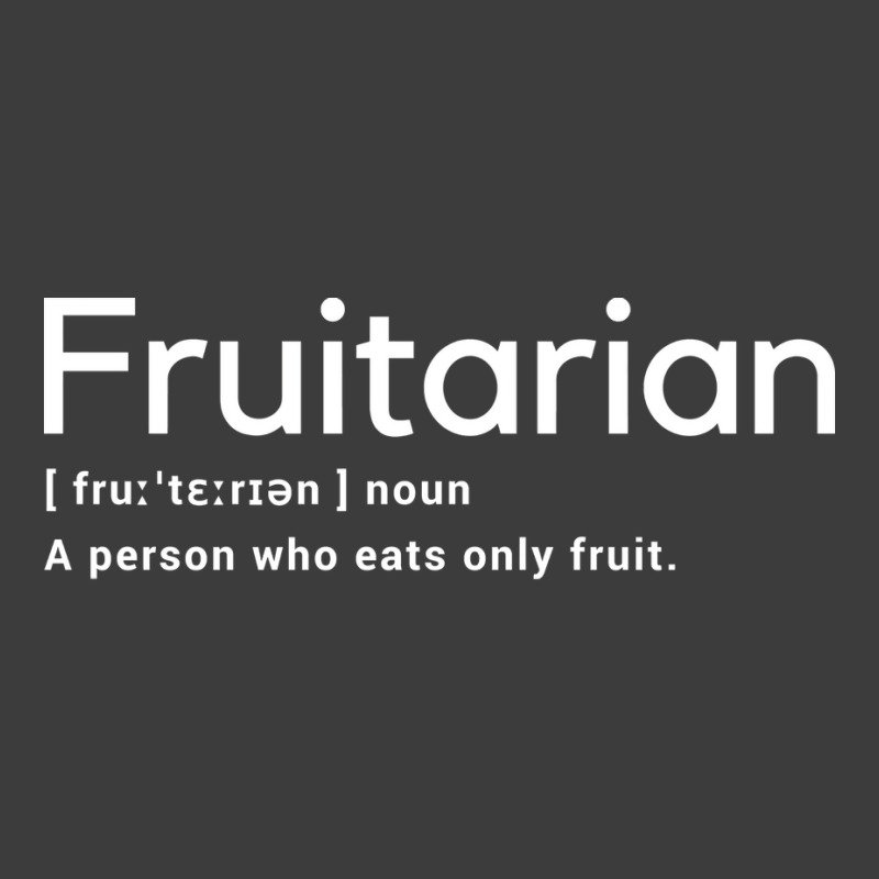 Fruitarian Definition Shirt Fruitarianism Cookbook Gift Men's Polo Shirt by zarovfkkw | Artistshot