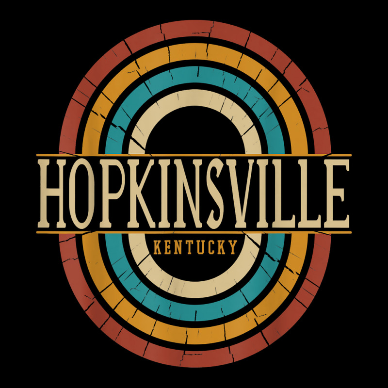 Vintage Retro Hopkinsville Kentucky Ky Women Men Souvenirs T Shirt Men's 3/4 Sleeve Pajama Set | Artistshot