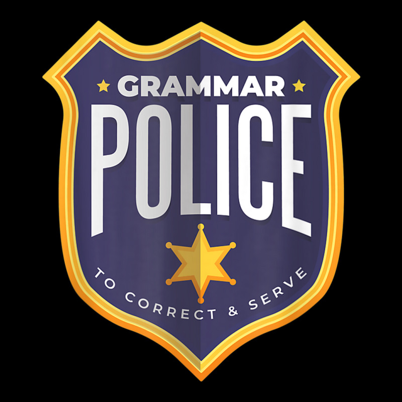 Grammar Police Women's V-Neck T-Shirt by ChristinaMarieCavanaugh | Artistshot