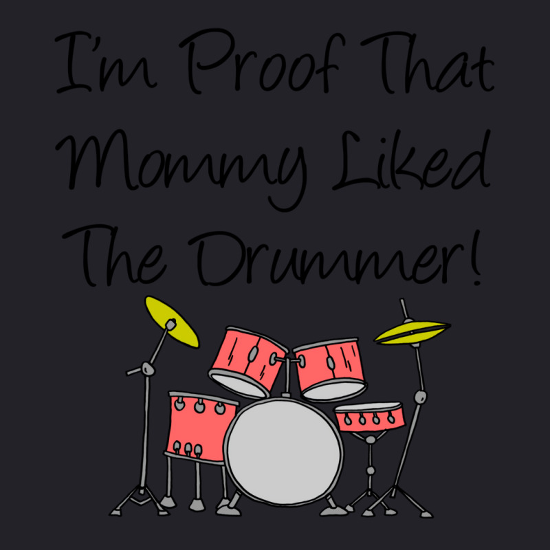 Im Proof That Mommy Liked The Drummer Pink Drum Set Unisex Sherpa-Lined Denim Jacket by racidaniritx | Artistshot