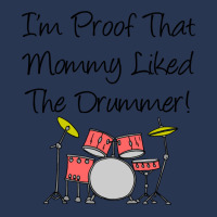 Im Proof That Mommy Liked The Drummer Pink Drum Set Men Denim Jacket | Artistshot