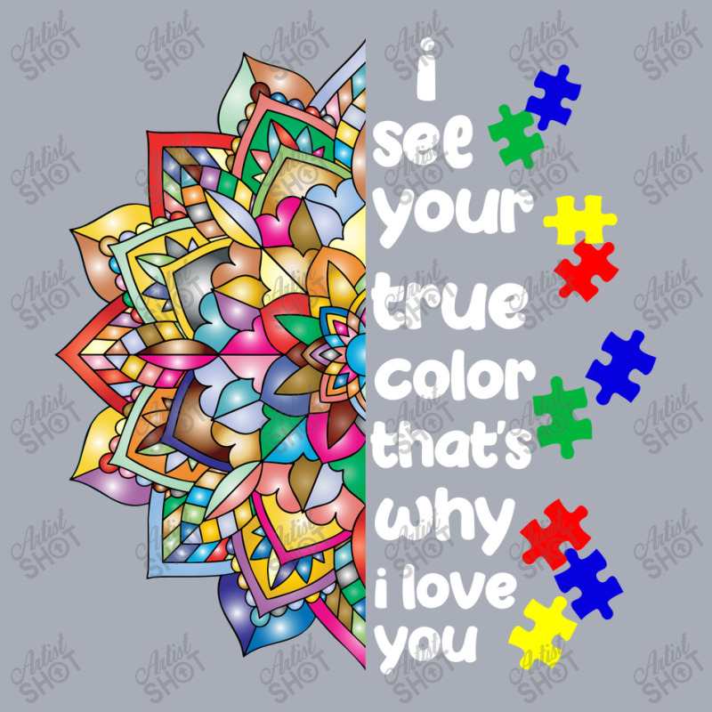 I See Your True Color Infinity Rainbow Neurodiversity Autism Tank Dress by BESTSELLERS | Artistshot